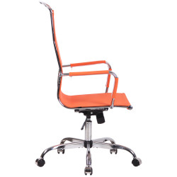 Silla De Oficina Branson Mesh Naranja