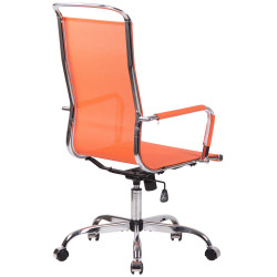 Silla De Oficina Branson Mesh Naranja