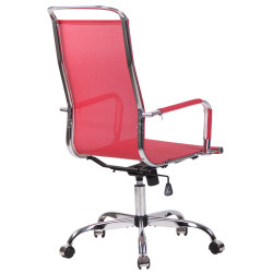 Silla De Oficina Branson Mesh Rojo