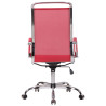 Silla De Oficina Branson Mesh Rojo