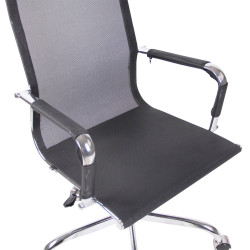 Silla De Oficina Branson Mesh Negro