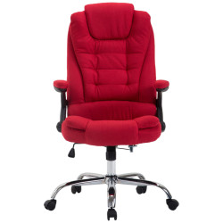 Silla De Oficina Thor En Tela Rojo