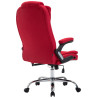 Silla De Oficina Thor En Tela Rojo