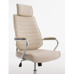 Silla De Oficina Rako V2 Crema