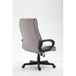 Silla de Oficina XL Sparta Tapizado en Tela Gris