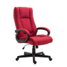 Silla de Oficina XL Sparta Tapizado en Tela Rojo