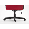 Silla de Oficina XL Sparta Tapizado en Tela Rojo