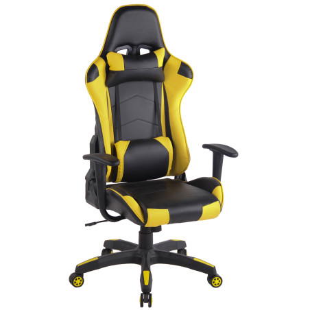 Silla Racing Miracle V2 Negro/amarillo