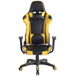 Silla Racing Miracle V2 Negro/amarillo