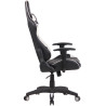 Silla Racing Miracle V2 Negro/blanco