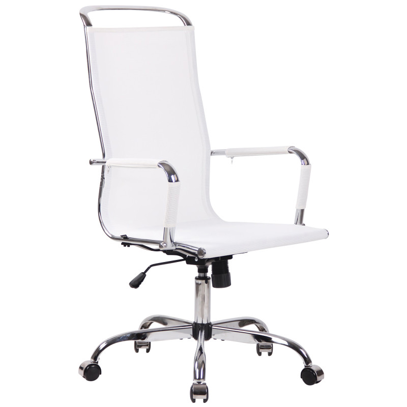 Silla De Oficina Branson Mesh Blanco