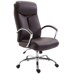 Silla De Oficina XL Vaud Marrón