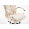 Silla De Oficina XL Vaud Crema