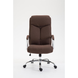 Silla De Oficina XL Vaud En Tela Marrón