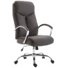 Silla De Oficina XL Vaud En Tela Gris oscuro