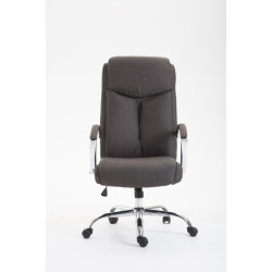 Silla De Oficina XL Vaud En Tela Gris oscuro