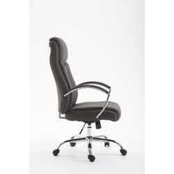 Silla De Oficina XL Vaud En Tela Gris oscuro