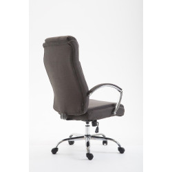 Silla De Oficina XL Vaud En Tela Gris oscuro