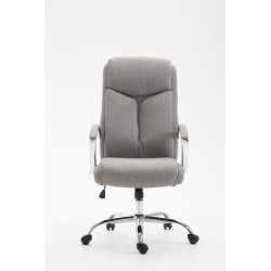 Silla De Oficina XL Vaud En Tela Gris