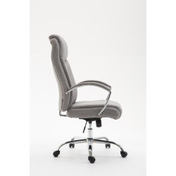 Silla De Oficina XL Vaud En Tela Gris