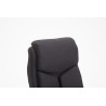 Silla De Oficina XL Vaud En Tela Negro