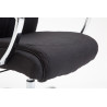 Silla De Oficina XL Vaud En Tela Negro