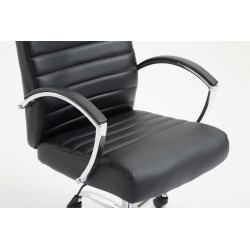 Silla de Oficina XL Valais Negro