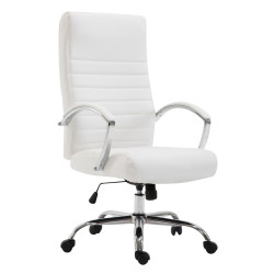 Silla de Oficina XL Valais Blanco