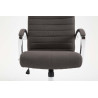 Silla  de Oficina XL Valais  en Tela Gris oscuro