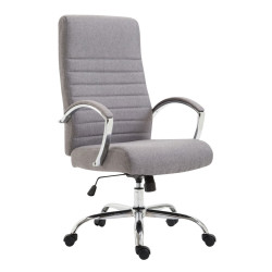 Silla  de Oficina XL Valais  en Tela Gris