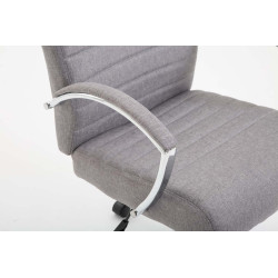 Silla  de Oficina XL Valais  en Tela Gris