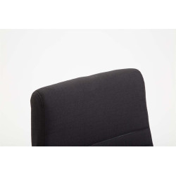 Silla  de Oficina XL Valais  en Tela Negro