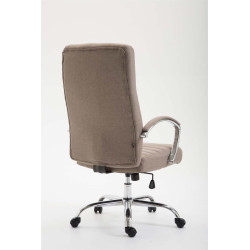 Silla  de Oficina XL Valais  en Tela Gris topo