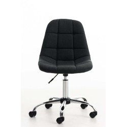 Silla de Escritorio Emil en Tela Negro