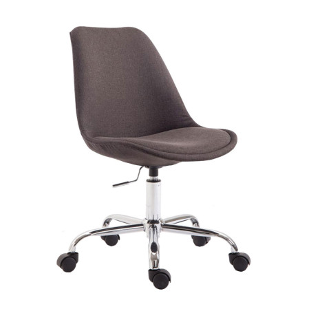 Silla de Oficina TOULOUSE en Tela Gris oscuro