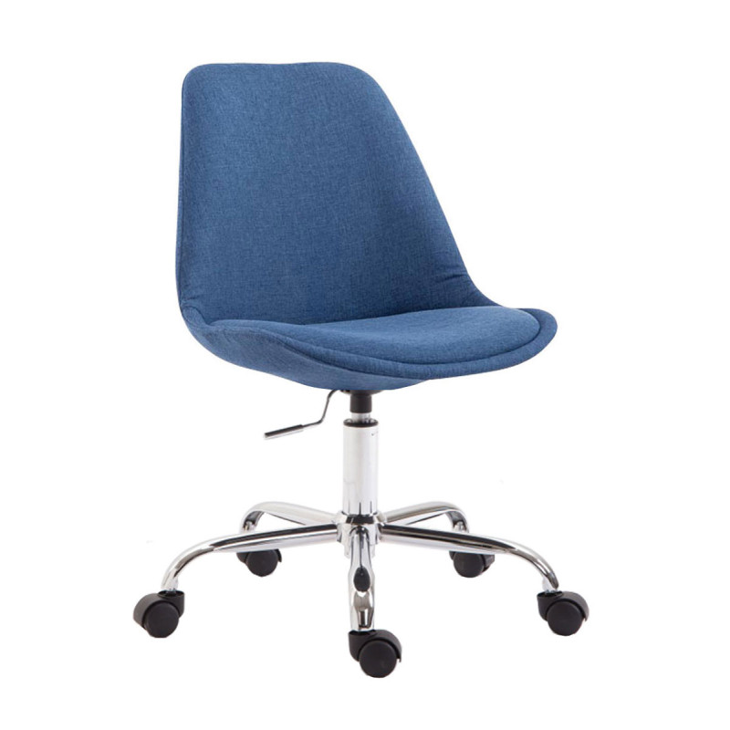 Silla de Oficina TOULOUSE en Tela Azul