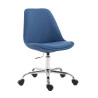 Silla de Oficina TOULOUSE en Tela Azul