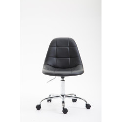 Silla De Oficina Reims En Cuero PU Negro