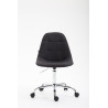 Silla De Oficina Reims En Tela Negro