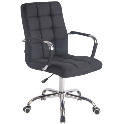 Silla de Oficina Deli en Tela Negro