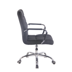 Silla de Oficina Deli en Tela Negro