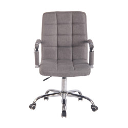 Silla de Oficina Deli en Tela Gris