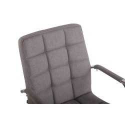 Silla de Oficina Deli en Tela Gris