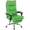 Silla de Oficina Power en Cuero PU Verde