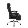 Silla de Oficina Power en Cuero PU Negro