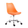 Silla de Oficina TOULOUSE con Estructura de Plástico Naranja