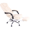 Silla De Oficina Oxygen Crema,Tela