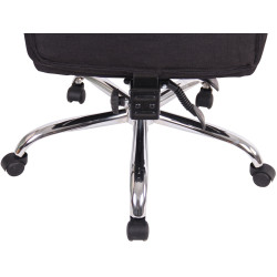 Silla De Oficina Oxygen Negro,Tela