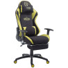 Silla Gaming Shift V2 en Tela Negro/verde,Con reposapiés