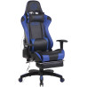 Silla Racing Turbo XFM Masajeante Negro/azul